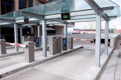 Parking System With Payment Terminal